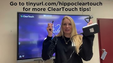 Zippy Hippo Tech-Tip: Clear Touch Whiteboard & Doc Cam