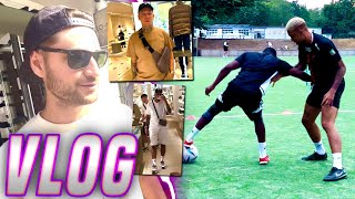 UNTERWEGS MIT MONTE, ELI & MARLON!😂 + Delay Sports Training️⚽️ VLOG #97