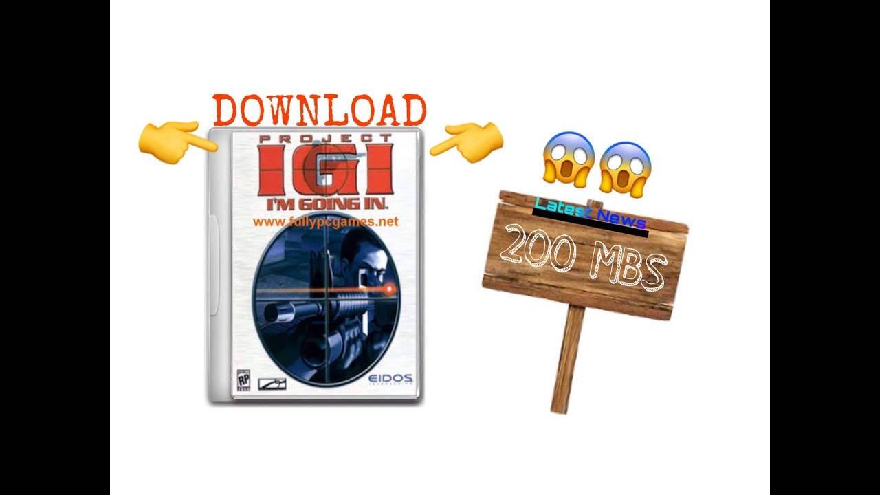 HOW TO DOWNLOAD IGI 1 IN PC FOR FREE IN HINDI URDU WITH TUTORIAL How to download igi 1 in pc for free in hindi urdu with tutorial
