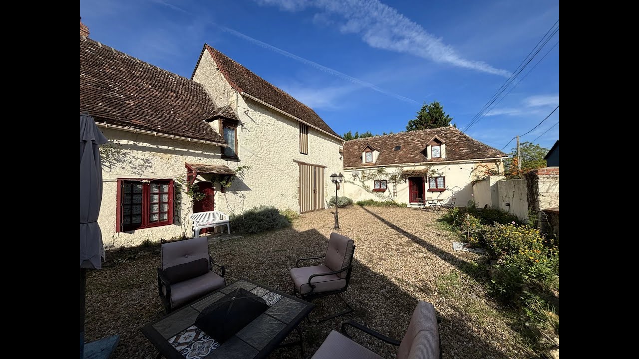 17th Century stone property for sale in the Indre-et-Loire, France - Ref. BVI71871