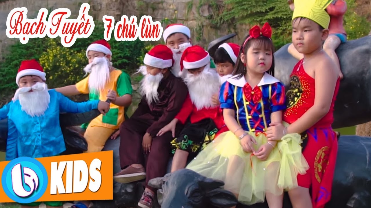 Tonton Bạch Tuyết và Bảy Chú Lùn - Bé Minh Vy | Nhạc Thiếu Nhi di YouTube