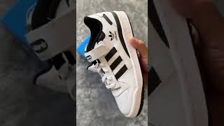 ADIDAS FORUM LOW UNBOXING | BLACK WHITE#shorts