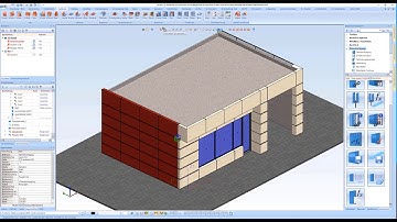HiCAD 2020 | SP2: Transfer parameterisation of properties for rear-ventilated facades