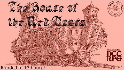 The House of the Red Doors (DCC RPG)
