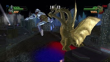 Godzilla Unleashed Overhaul - Jet Jaguar vs. King Ghidorah