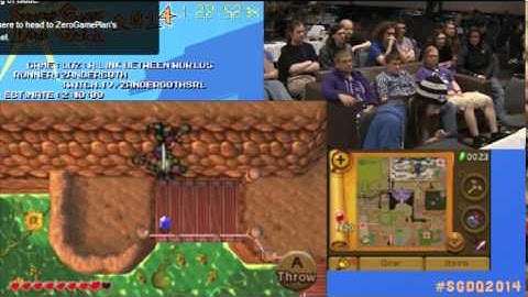 SGDQ 2014 - Zelda: A link between worlds - Desert Palace skip