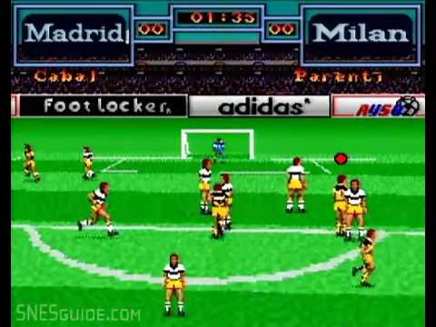 Tony Meola's Sidekicks Soccer - SNES Gameplay