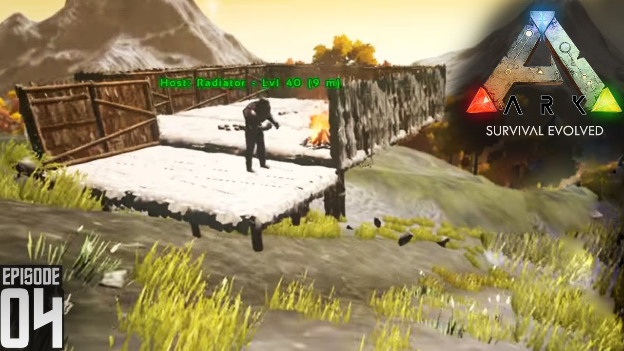 New Bigger Base ARK Survival Evolved E04 YouTube