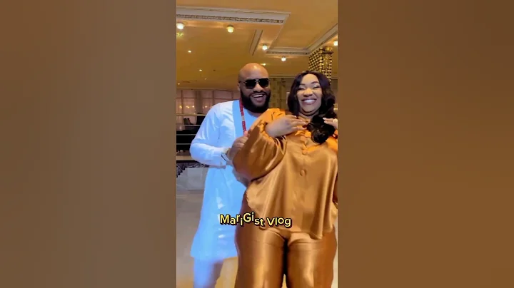 Yul Edochie and his wife Judy Austin thrilled fans with their dance steps