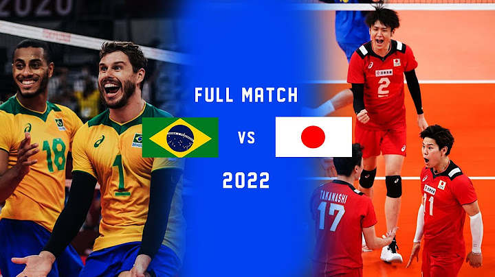BRA vs JAP - Partida Completa | Amistoso Masculino 2022