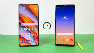 Poco F3 vs Samsung Galaxy Note 9 (6GB) - Speed Test & Comparison! (Snapdragon 870 5G vs Exynos 9810)