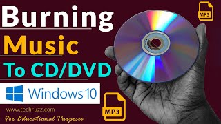✅ How to Burn Mp3 Music to CD/DVD in Windows 10 | Plays on DVD Players & Car Stereos screenshot 1