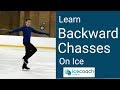 Learn How to do Backward Chasses on Ice the Easy Way! Skating Tutorial by Ice Coach Online!