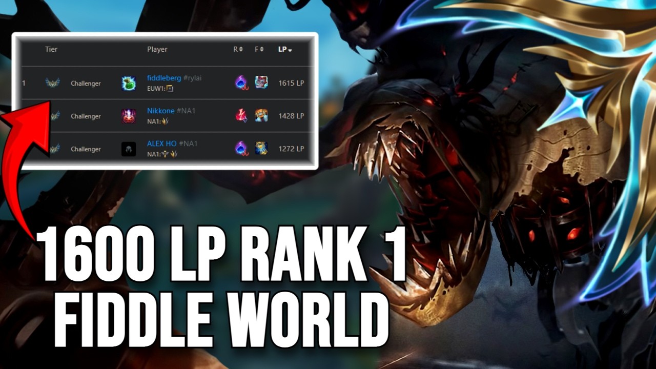 FIDDLESTICKS TOP SCURING 1600 LP CHALLENGER