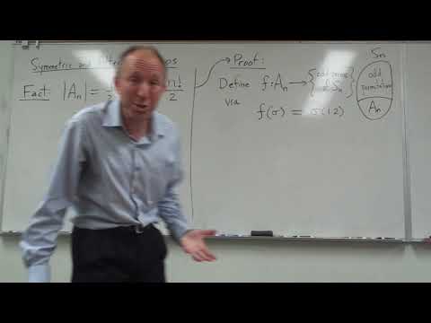 Symmetric and Alternating