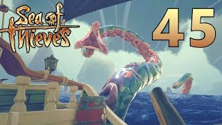 [45] KRAKEN ATTACK!!! IT'S EATING ME!!! (Sea Of Thieves Gameplay PC)