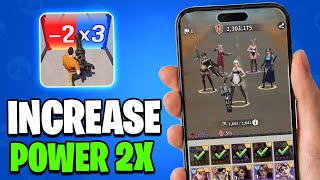 How To Increase Your Power 2X FASTER In Last Z Survival Shooter (Beginner's Guide)