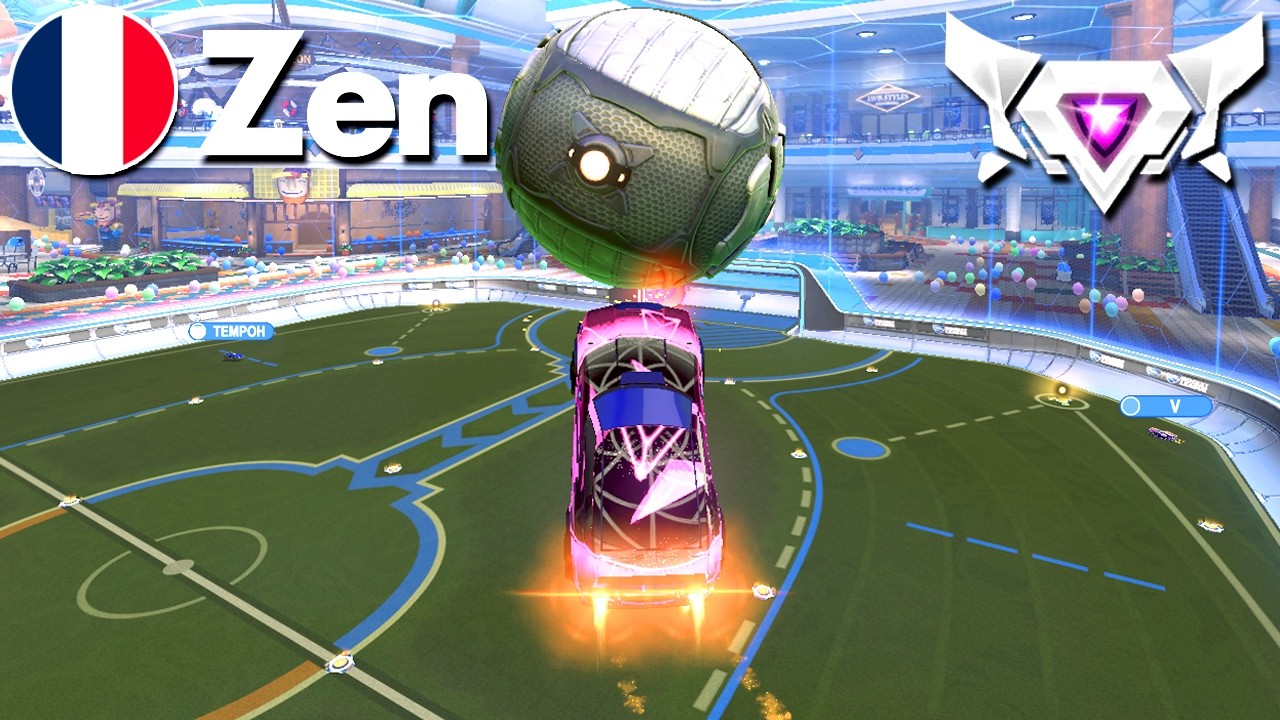 ZEN SENSATIONAL Rocket League Gameplay (SSL 2v2)