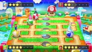 Mario Party 10 Wii U: Balance Ball Brawl Mini Game screenshot 5