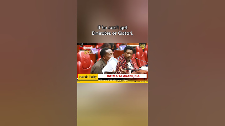 Chilling warning by Richard Onyonka to Cs Chirchir regarding JKIA - Adani deal