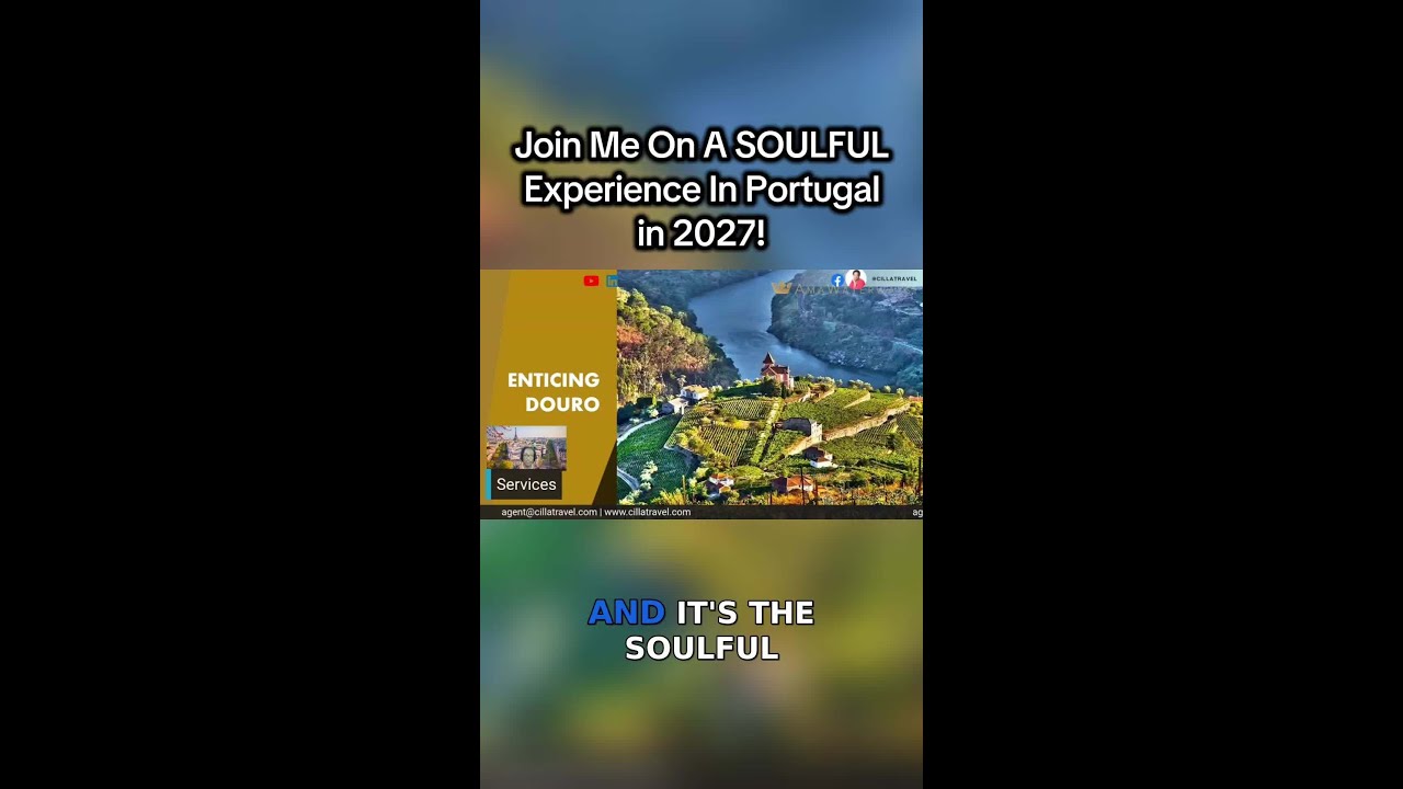 🇵🇹✨Cruise through culture on the Soulful Portugal River Cruise 2027! From Lisbon to the Douro Vall