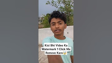 how to remove watermark from video