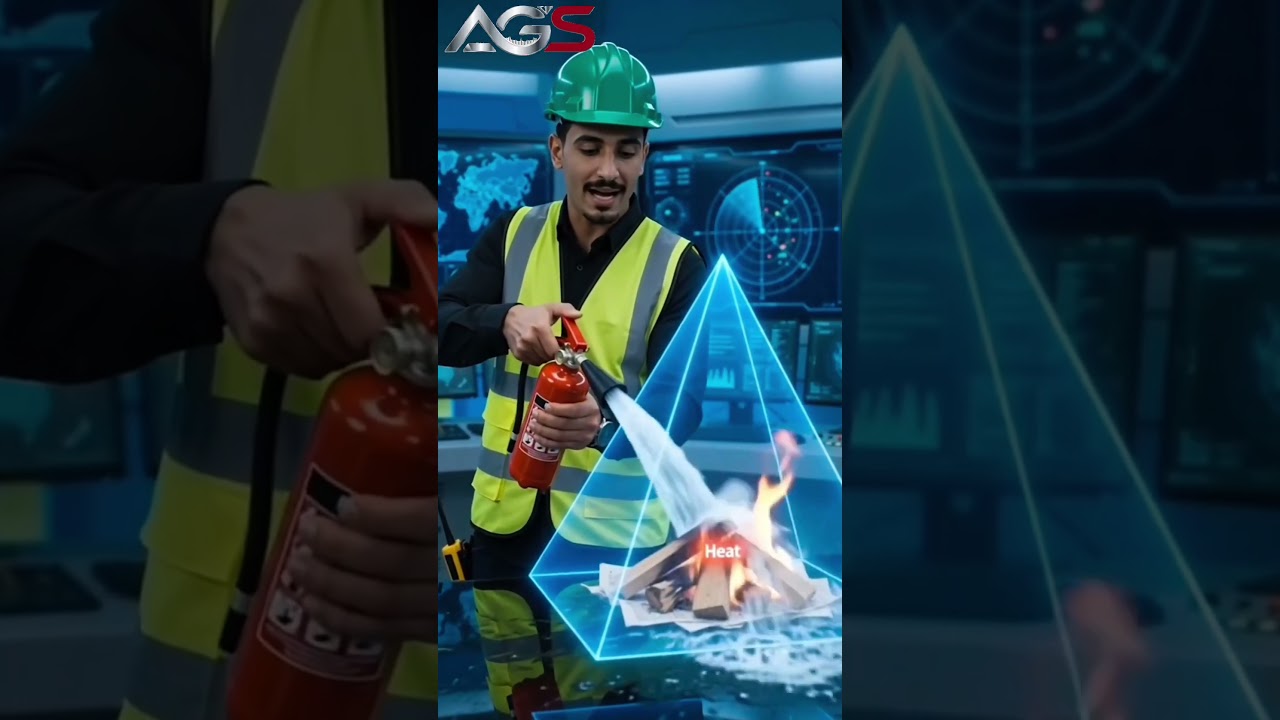 طفايات الحريق #السلامة_العامة #الصحة_والسلامة_المهنية #بيئة_العمل  #معدات_السلامة  #fire #physics by شركة الدقة للسلامة العامة