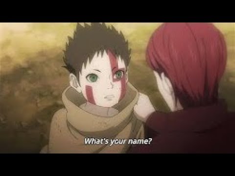 Gaara da missão para Boruto e Shinki para trasportarem Shukaku