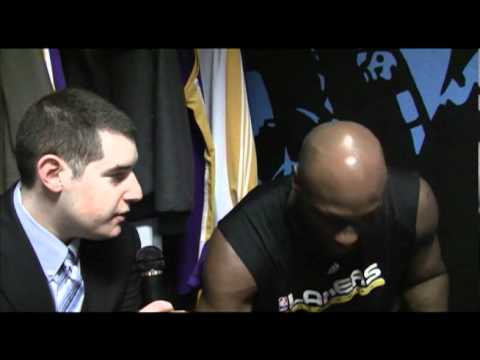 Matthew Blum Interviews Los Angles Lakers Forward ...