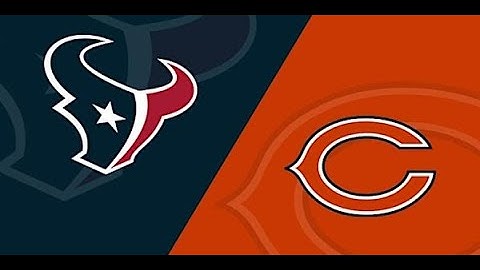Houston Texans vs Chicago Bears Sunday Night Football | 2024 NFL Week 2 Live Reactions & Commentary