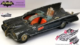 Corgi ปรับปรุง Batmobile No. 267 หล่อโมเดลของเล่น