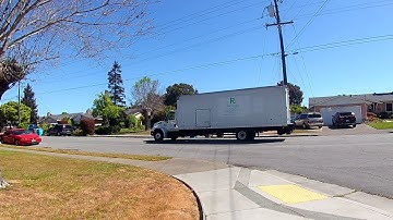 My first video!- Recology Sonoma Marin bulky waste truck drive by