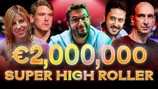 2 Million Euro Super High Roller Showdown: Final Table Thrills
