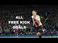 JAMES WARD PROWSE ALL FREE KICK GOALS