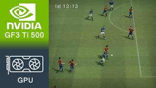 Pro Evolution Soccer 6 Gameplay GeForce3 Ti 500 (64MB VRAM)