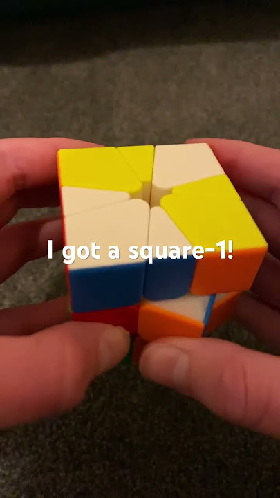 I got a square-1!
