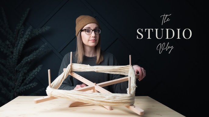 BEST Yarn Winder! STANWOOD, How to use with Amish Yarn Swift! UNBOXING,  REVIEW 