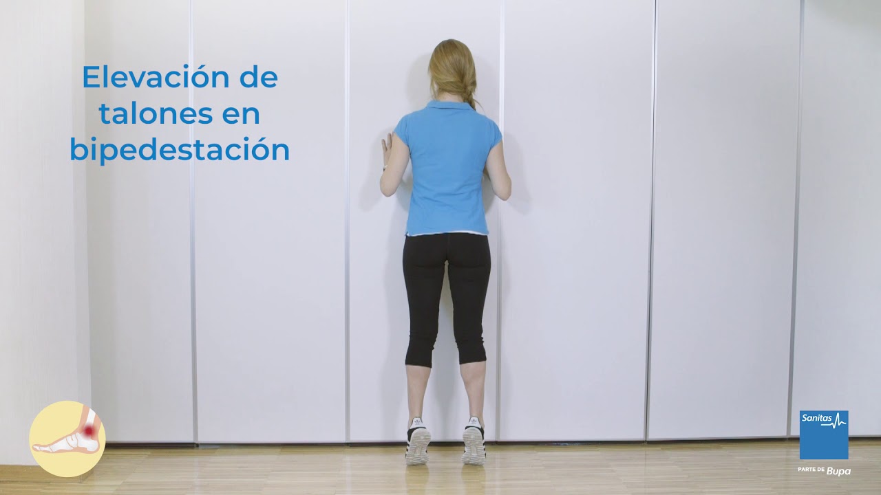 Elevaciones De Talones De Pie Elevación de talones en bipedestación - YouTube