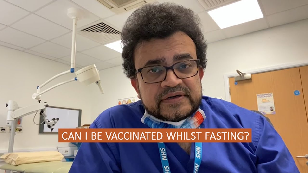 Can I Take Covid-19 Vaccine Whilst Fasting?