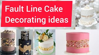 fault line cake| fault line cake decorating|fault line cake design|