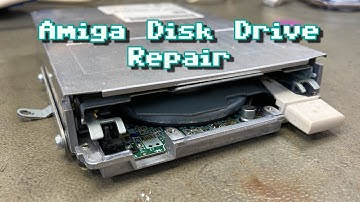 Amiga 600 Panasonic JU-253 Disk Drive Repair