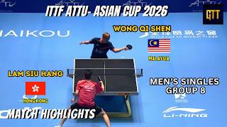 Download lagu MATCH HIGHLIGHTS | Wong Qi Shen Vs Lam Siu Hang | Asian Cup 2026