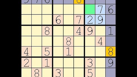 How to Solve New York Times Sudoku Hard  October 14, 2023