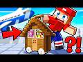 I Built a HOUSE Inside Marty's Suitcase in Minecraft... Mp3 Song