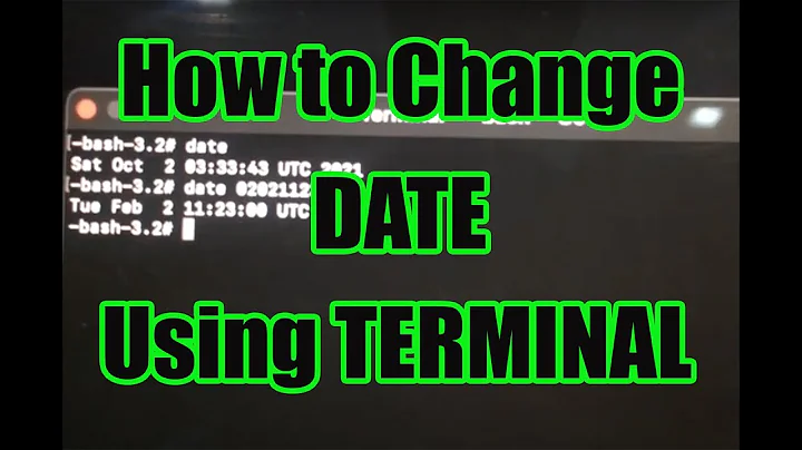 Changing system date from Terminal – OS X recovery  M1 Macbook Air