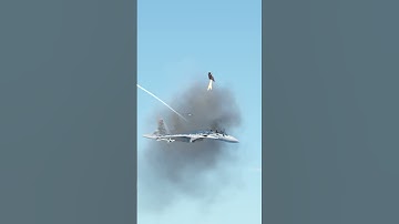 Pilot ejects seconds before impact as fighter jet explodes