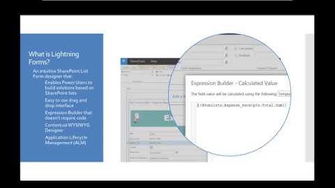 Webinar Customizing SharePoint List Forms with Lightning Forms