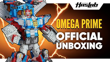 Transformers: Legacy Robots in Disguise 2001 Omega Prime HasLab - Official Unboxing!