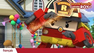 🚒Sécurité incendie avec ROY 🔥| Ep. 05~08 | Robocar POLI Français