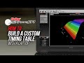 How To Build A Custom Timing Table - Sniper EFI